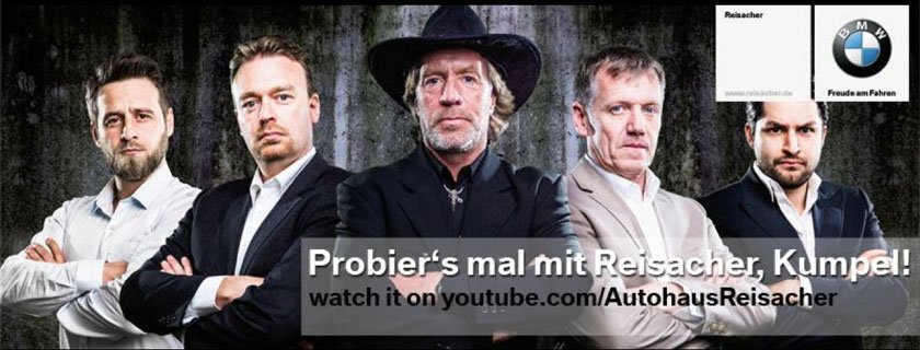 Chuck Norris Double in Werbung für BMW Reisacher Ulm