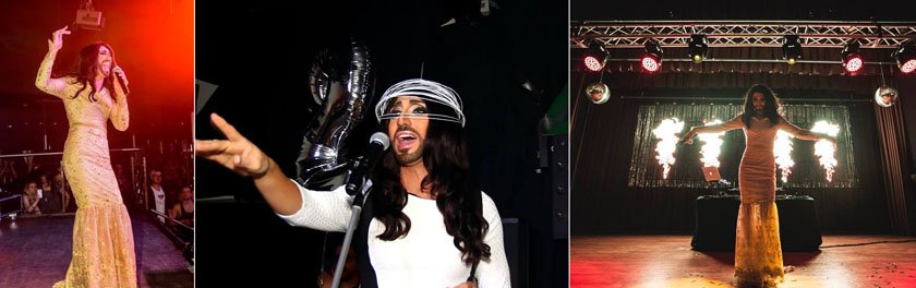 Conchita Wurst Tribute Collage