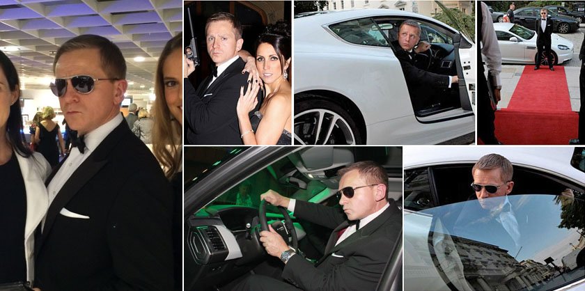 Daniel Craig GB Collage