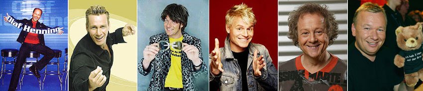 Nationale Topacts, Comediens, Musiker und Kabarettisten Nationale Topacts, Comediens, Musiker und Kabarettisten