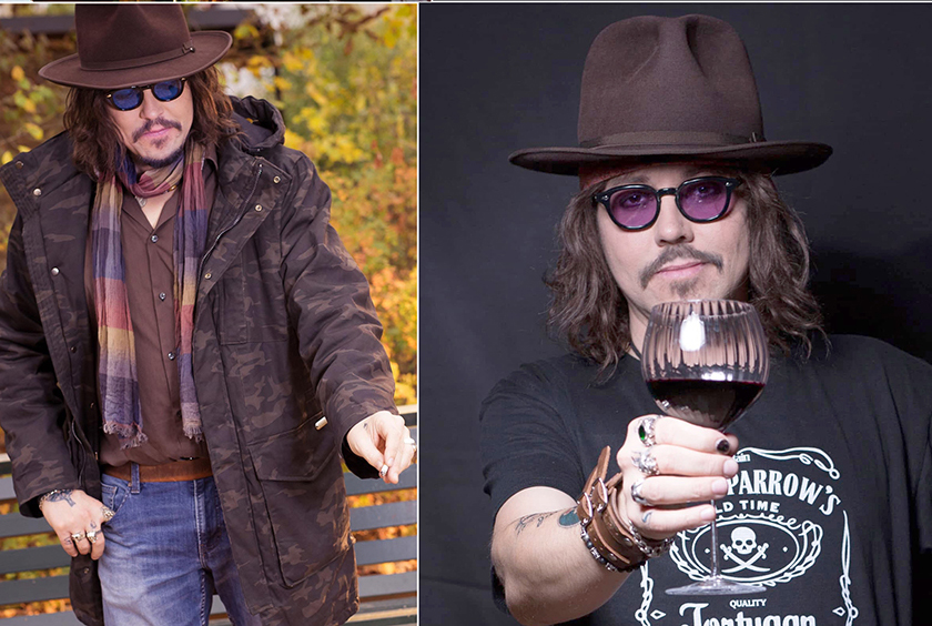 Johnny Depp Double Rouven Johnny Depp Double Rouven