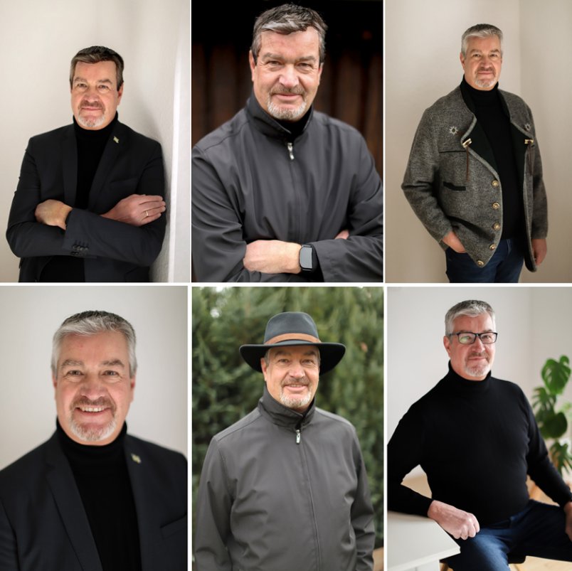 Markus Söder Bayrischer Ministerpraesident Doppelgänger Collage