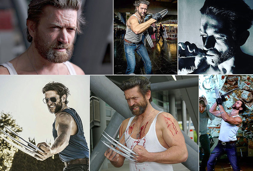 Wolverine / Hugh Jackman - Martin Collage 2